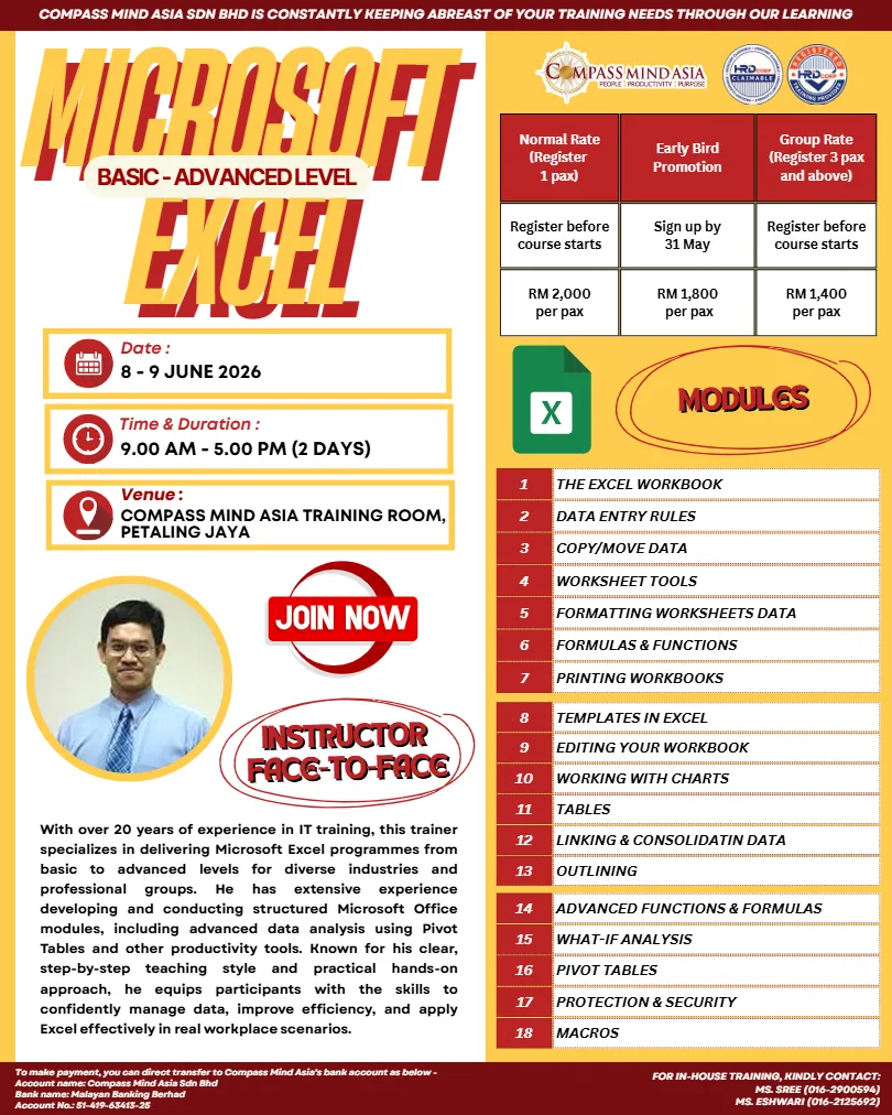 project management, training