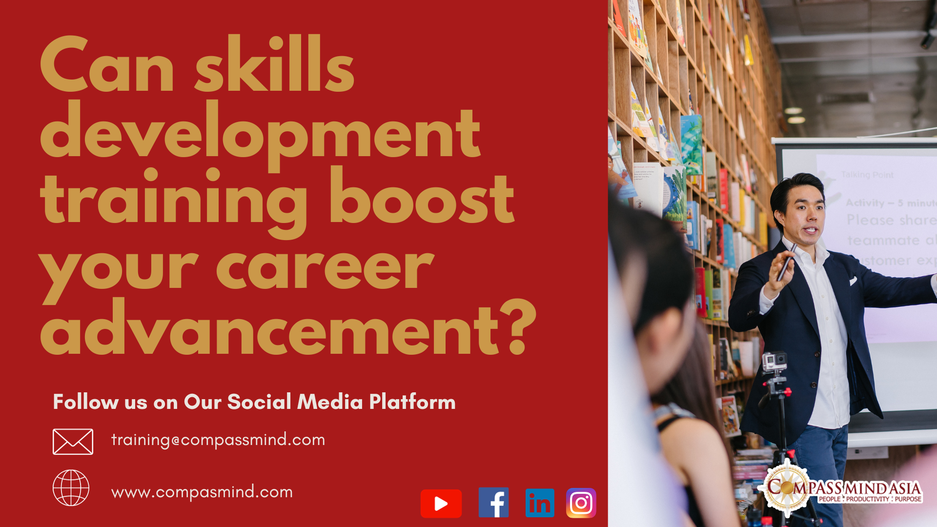 Boost career advancement through skills development training