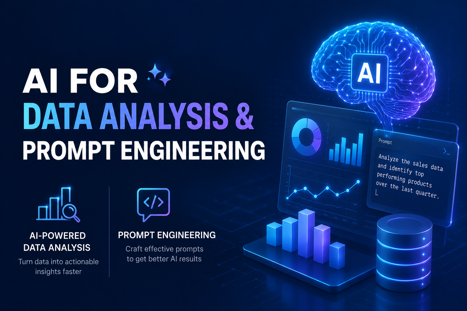AI For Data Analysis & Prompt Engineering