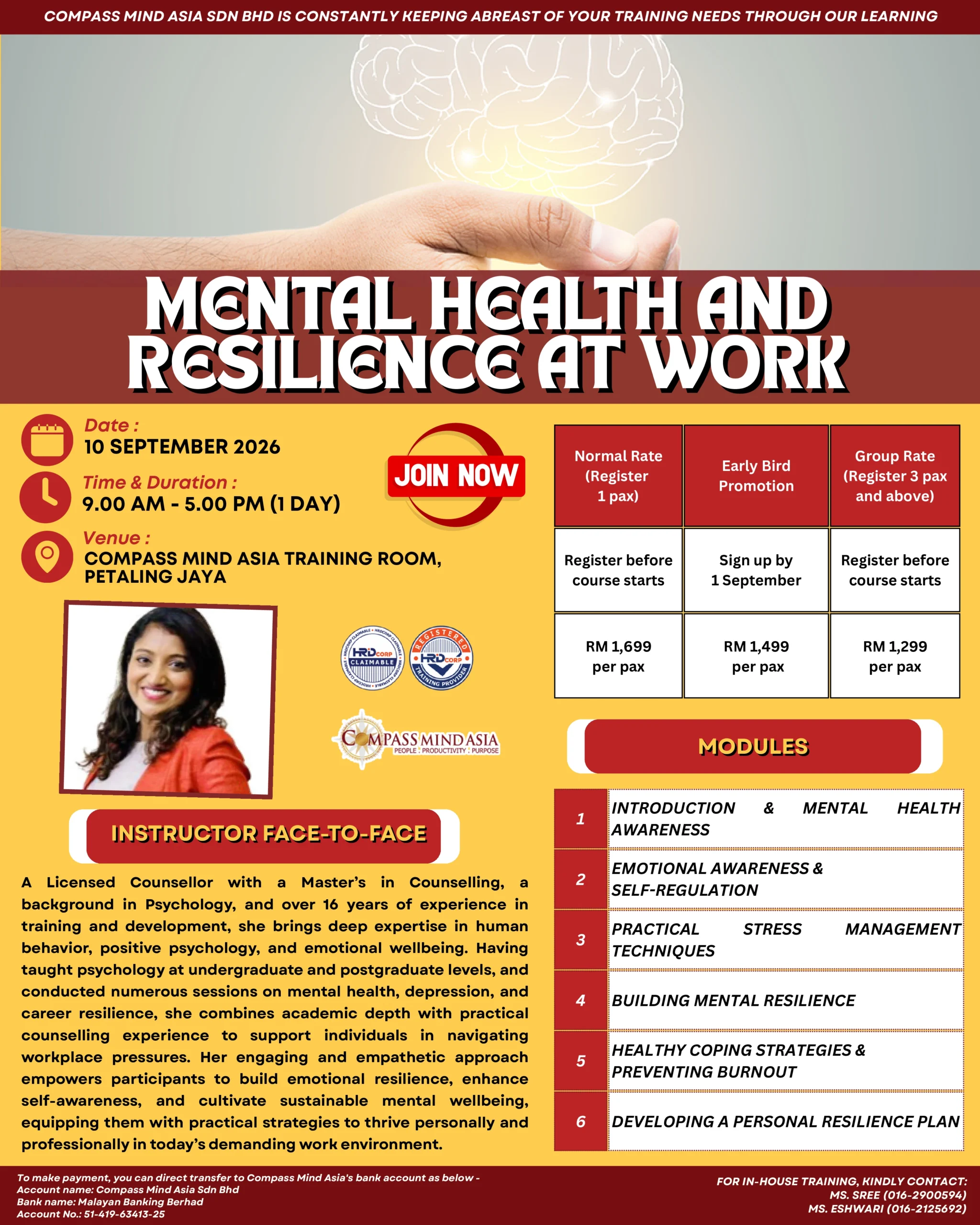 project management, training